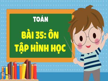 Bài giảng Toán Lớp 4 - Bài 35: Ôn tập hình học (Tiết 1)