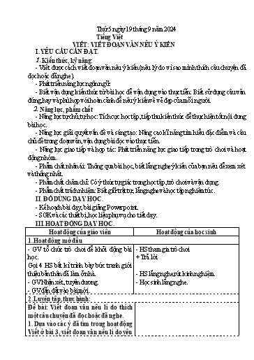 Kế hoạch bài dạy Lớp 4 - Tuần 2 (Thứ 5, 6) - Năm học 2024-2025 - Trần Thị Hồng Hạnh