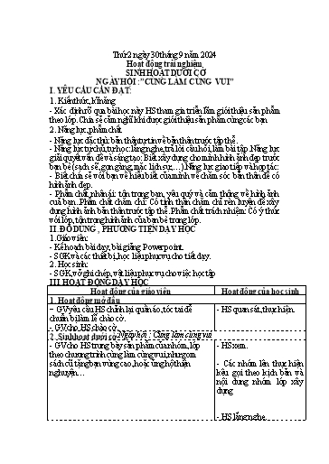Kế hoạch bài dạy Lớp 4 - Tuần 4 (Thứ 2, 3, 4) - Năm học 2024-2025 - Trần Thị Hồng Hạnh